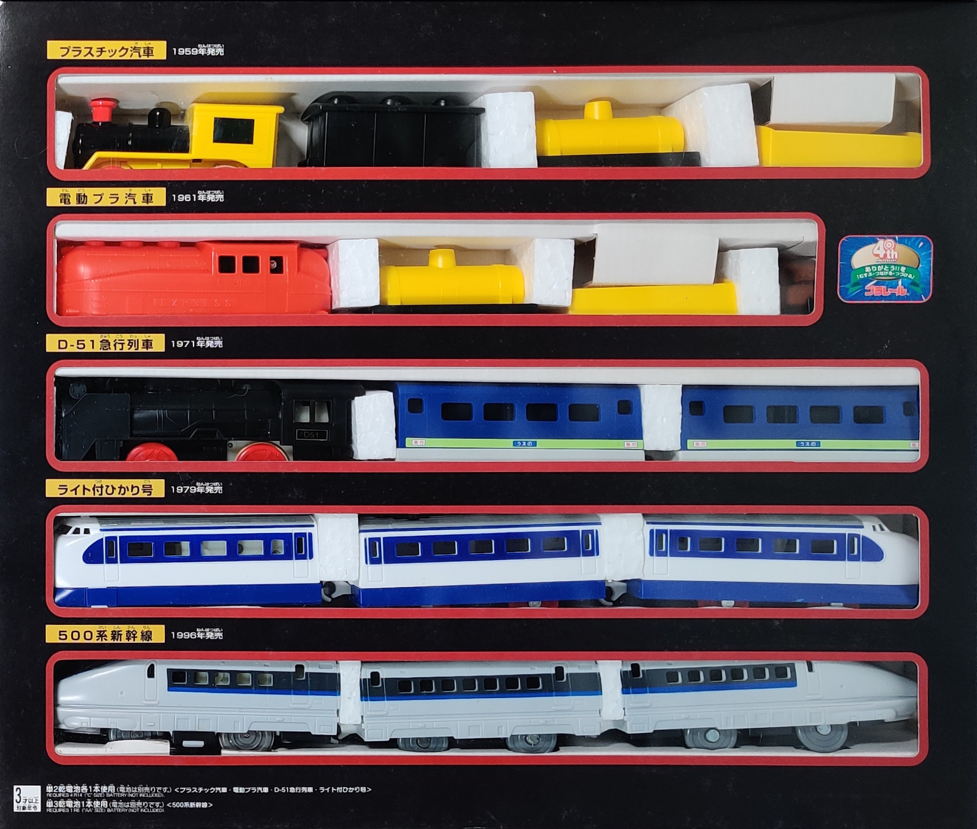 Fan Club Exclusive Plarail 40th Anniversary Album